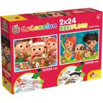 Lisciani Пъзел 2x24 ч. Start the Day with a Song (8008324091102)