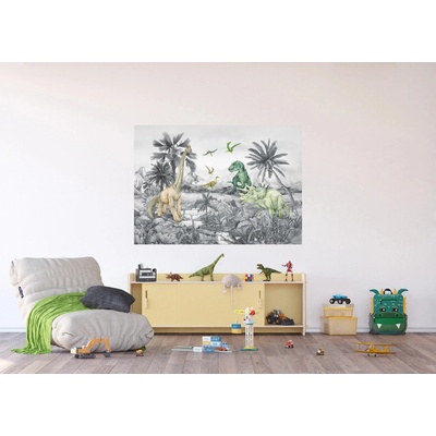 Ag Design FTDNM-5281 Dětská vliesová fototapeta na zed' Dino, rozměry 155 x 110 cm