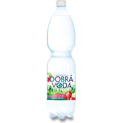 Dobrá voda jemně perlivá Lesní jahoda 6 x 1,5 l