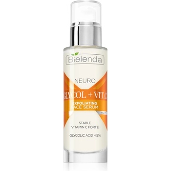 Bielenda Neuro Glicol + Vit. C нощен подмладяващ серум с пилинг ефект 30ml