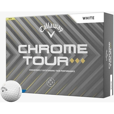 Callaway Chrome Tour Triple Diamond bílé 3 x 3 ks