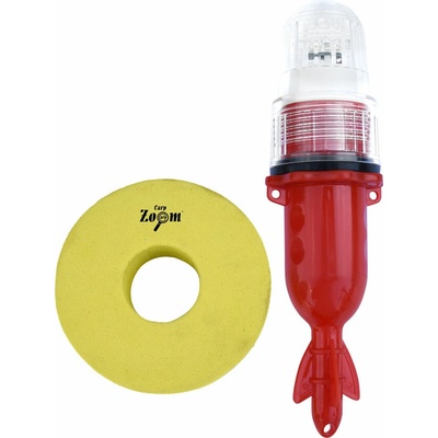 CARp ZOOM Svietiaca bójka s LED svetlom ČERVENÁ