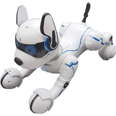 IR Robopes s hlasovými povelmi ružová modrá