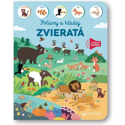 Počúvaj a hľadaj Zvieratá
