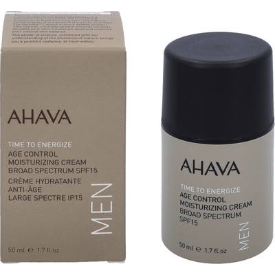 Ahava Time To Energize SPF 15 Age Control Moisturizing Cream hydratačný krém pleťový krém 50 ml