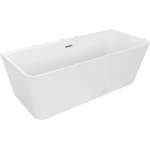 Mexen Volta 170x75 cm white/gold (51131707500-50)