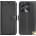 ZTE Blade A75 4G Litchi Texture Wallet Калъф и Протектор