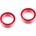 Team corally Втулки за носачи Team Corally HDA Suspension Arm Insert Inner Aluminum Red 2 Pcs C-00180-531 (C-00180-531)