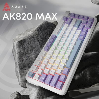 AJAZZ AK820 MAX purple-white