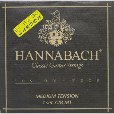 Hannabach 728 Custom Made Carbon s karbon diskant 728MTC 5927
