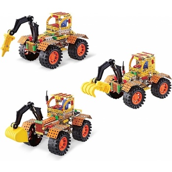 MADE Malý mechanik Traktory 3 v 1