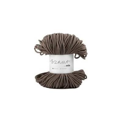 Bavlněná šnůra MILA 3 mm - mokka