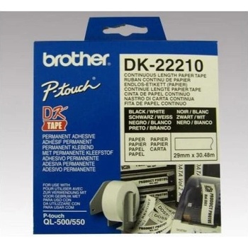 Brother 29mm x 30,48m, 1x10 štítků Dk-22210
