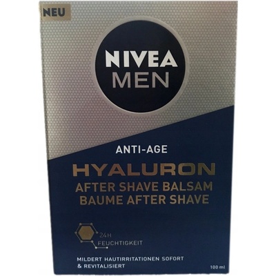 Nivea Men Hyaluron balzám po holení s anti-age účinkem (After Shave Balsam) 100 ml – Hledejceny.cz