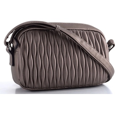 Gabor malá crossbody kabelka Dyana Metallic Taupe 011218