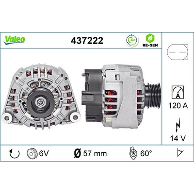 Alternátor VALEO 437222