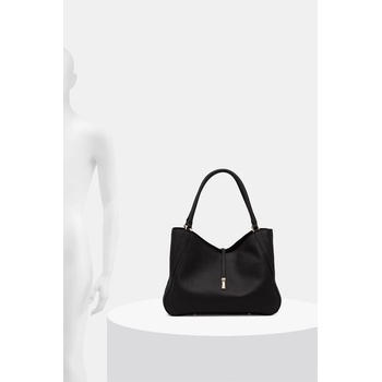 HUGO BOSS чанта дамска от кожа reah medium tote (50567609)