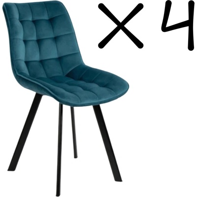 KK Niki tyrkysová 4 ks – Zboží Dáma