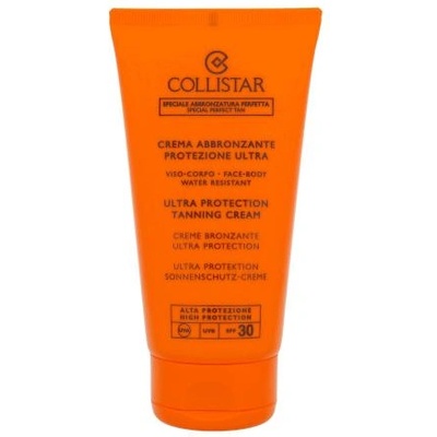 Collistar Special Perfect Tan Ultra Protection Tanning Cream SPF30 слънцезащитна козметика за тяло 150 ml