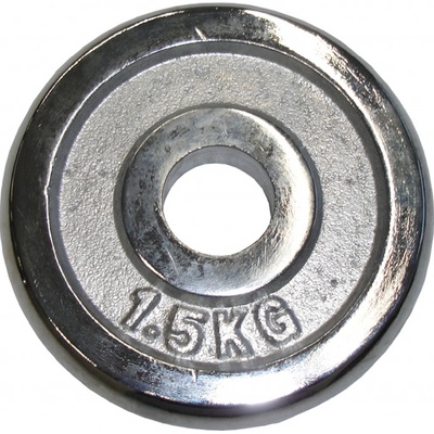 KUBISPORT CWCH1/5K Chrómové koleso 1,5 kg 25 mm