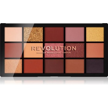 Revolution Beauty Reloaded палитра от сенки за очи цвят Velvet Rose 15x1, 1 гр