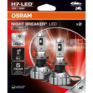 OSRAM NIGHT BREAKER LED SMART H7 12V 2x (64210DWNBSM-2HB)