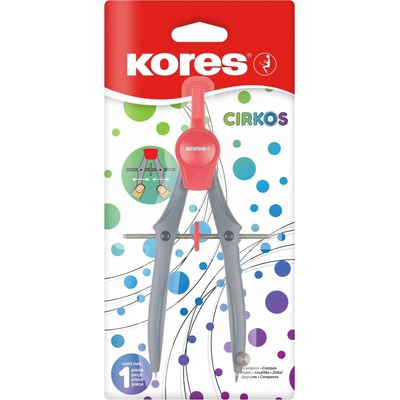 KORES CIRKOS sivo-červené