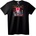 NOONEBRAND Тениска Весела коледна жаба - 4XL, Black