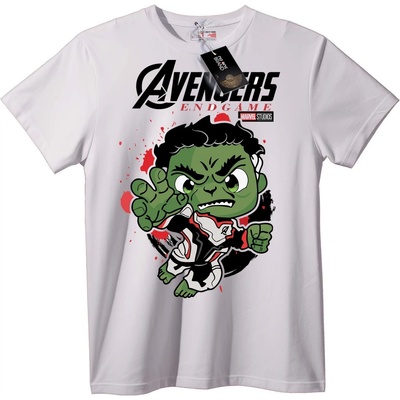NOONEBRAND Тениска Avengers Endgame Хълк - XS, Black