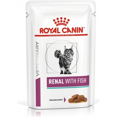Royal Canin weterynaria ROYAL CANIN Renal with Fish 12x85g