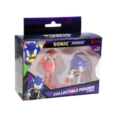 SEGA Фигурки Sonic Prime Collectible Figures пакет от 2 броя, Вариант 1 (SON2015)