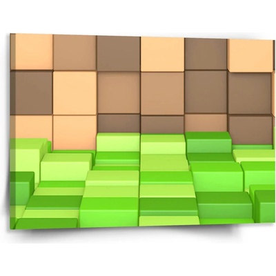 Sablio Obraz Blocks 3D - 150x110 cm