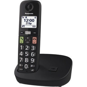 Panasonic Черен телефон Panasonic KX-TGU110FXB (KX-TGU110FXB) Телефонни апарати