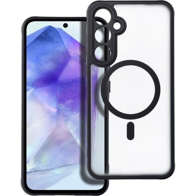 Samsung Силиконов калъф кейс Full Matte MagSafe за Samsung Galaxy A55, черен