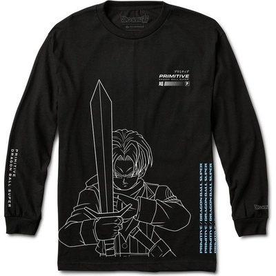 PRIMITIVE (DRAGON BALL SUPER) FUTURE TRUNKS LS TEE Black