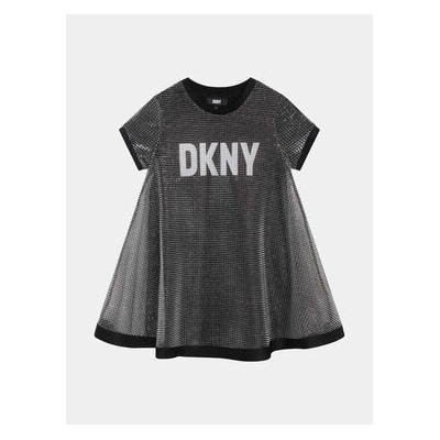 DKNY Ежедневна рокля D32890 S Сив Regular Fit (D32890 S)