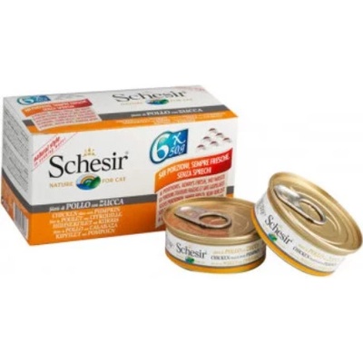 Schesir Natural kura a tekvica 6 x 50 g