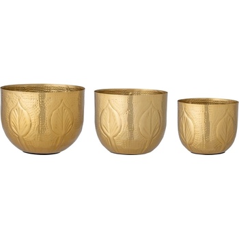 Bloomingville Метални покрития за кашпи в комплект 3 бр. ø 18 cm Bati - Bloomingville (82059653)