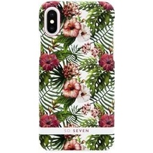 Pouzdro SoSeven SVNCSRIO2IP8 Rio Hibiscus Apple iPhone X/Xs růžové