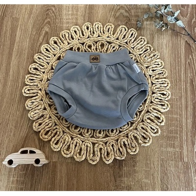 Mamatti Kraťásky bloomers bavlna Dino park šedé