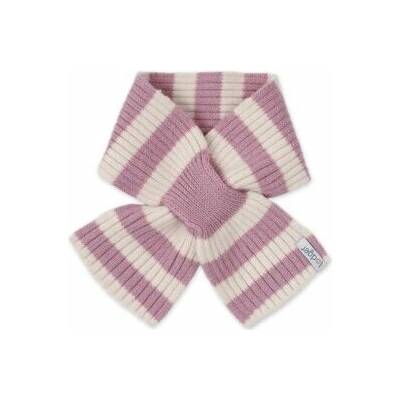 Lodger šála Stripe Merino Mauve