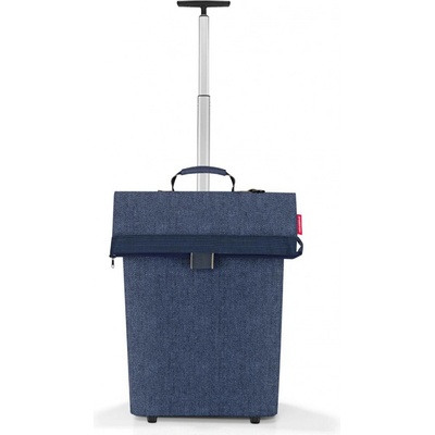 Reisenthel Trolley M herringbone dark blue