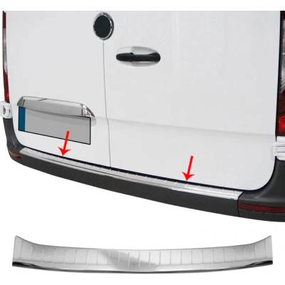 Nerez kryt hornej hrany zadného nárazníka Mercedes Sprinter W907 2018+