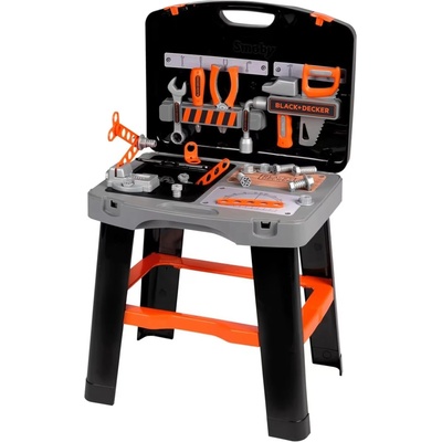 Smoby Игрален комплект Smoby Black & Decker - Куфар за инструменти, 25 части (7600360734)