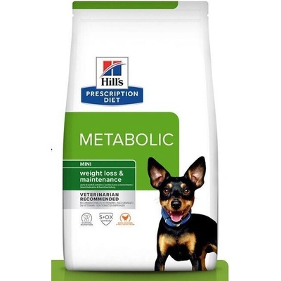 Hill's Hills Prescription Diet Metabolic Canine Mini - при наднормено тегло за кучета от дребни породи 6kg