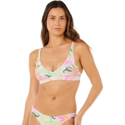 Rip Curl Molokaï Halter bikini top - Multicolor (Off White)