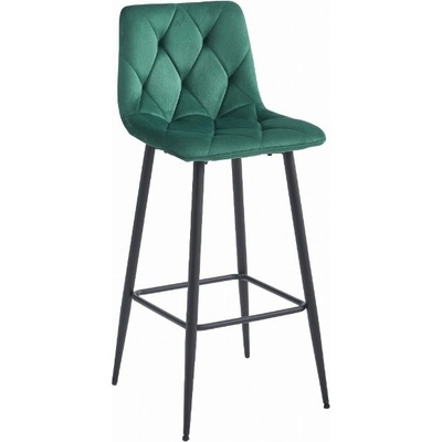 Trendie Bari samet zelená