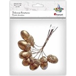 TITANUM Craft-Fun Series Styrofoam Decoration Gold Acorns (DIY-E-24 (41))