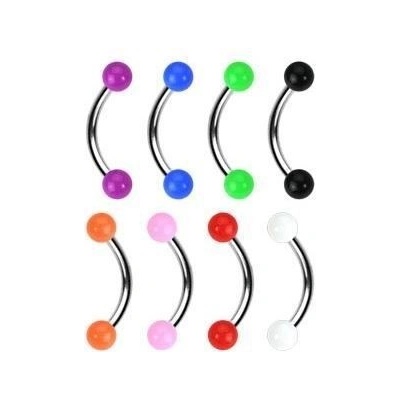 Šperky4U piercing do obočí OB01121-W