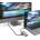 Hama USB hub HAMA Multiport, 6 ports, 2 x USB-A, USB-C, HDMI, SD, microSD, Gray (200110)